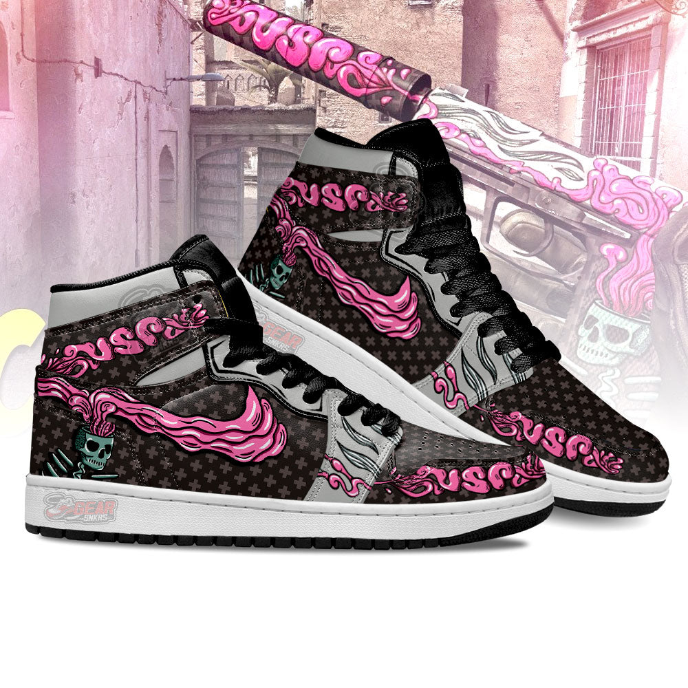 Ideafootwear Cortex USP Counter Strike Skins AJ1 High Sneakers Shoes For Men And Women 1