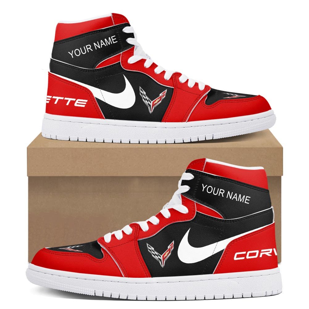 Ideafootwear Corvette AJ1 High Sneakers Shoes For Men And Women 1