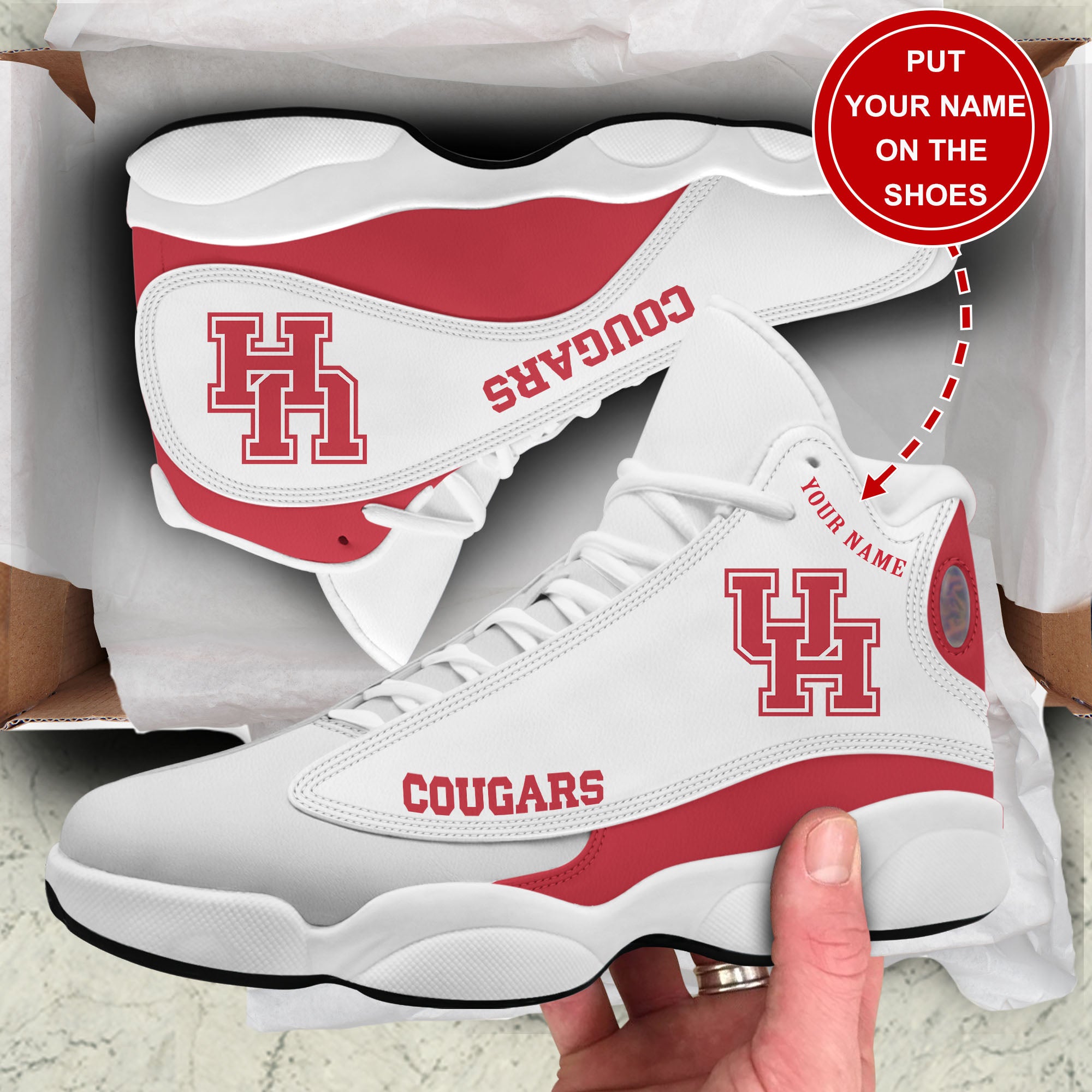Ideafootwear Cougars AJ13 Sneakers Shoes For Men And Women 1
