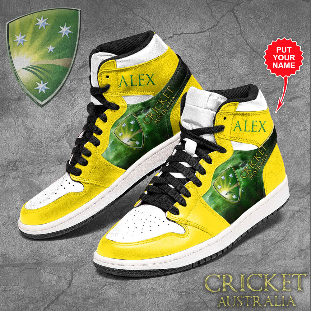 Ideafootwear Cricket World Cup 2023 x Australia AJ1 High Sneakers Shoes For Men And Women 1