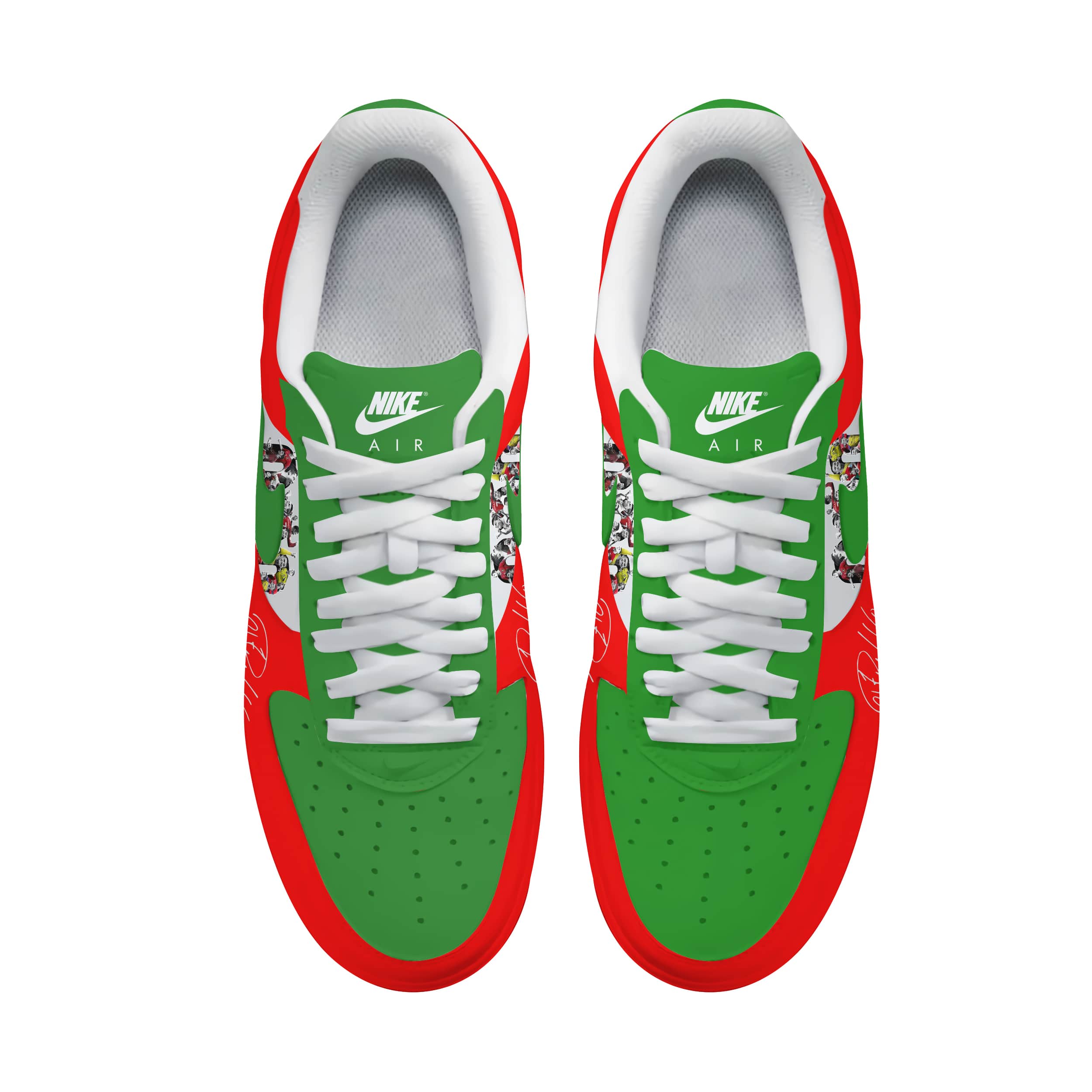 Ideafootwear Cristiano Ronaldo Air Low-Top Sneakers Shoes For Men And Women 4