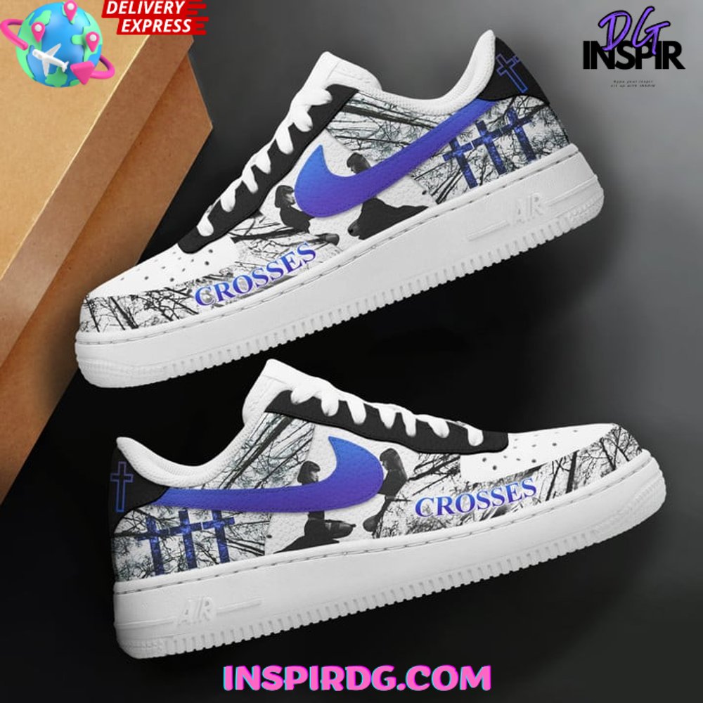 Ideafootwear Crosses Band Air Low-Top Sneakers Shoes For Men And Women 2