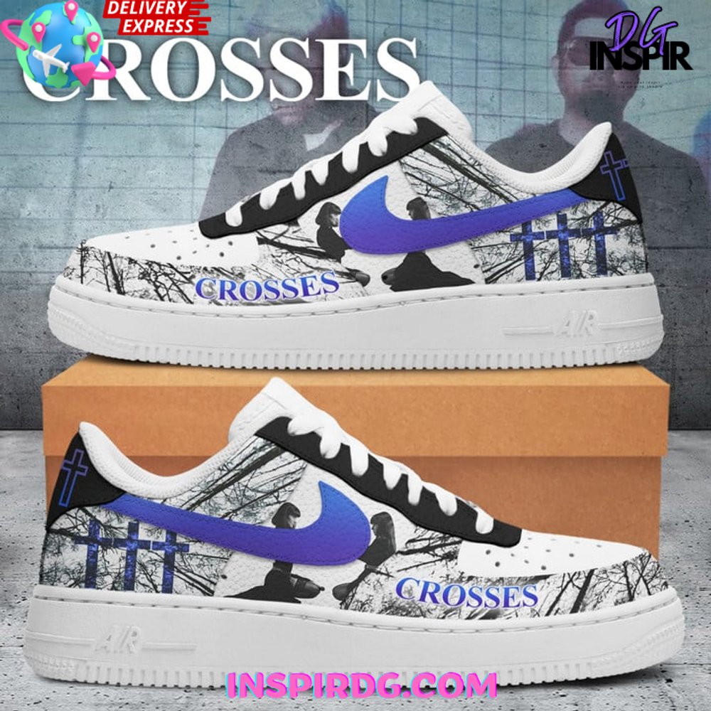 Ideafootwear Crosses Band Air Low-Top Sneakers Shoes For Men And Women 2