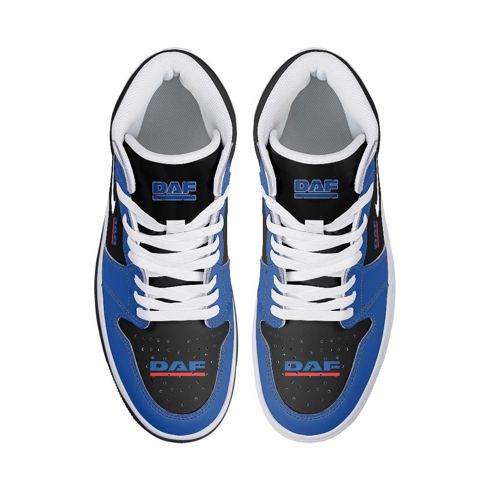 Ideafootwear DAF Trucks AJ1 High Sneakers Shoes For Men And Women 1