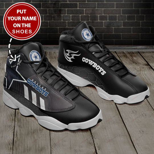 Ideafootwear Dallas Cowboys AJ13 Sneakers Shoes For Men And Women 22