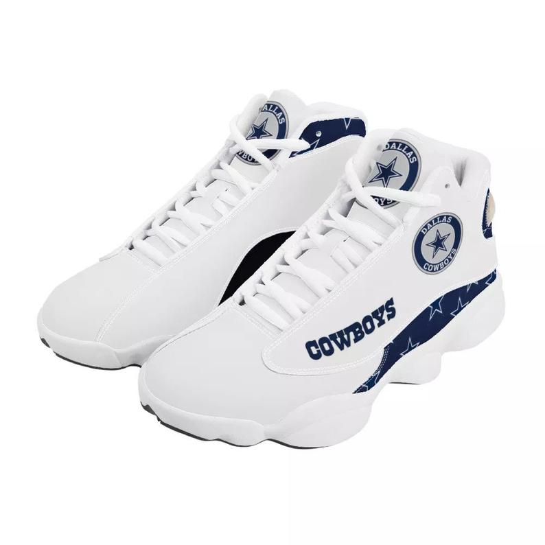 Ideafootwear Dallas Cowboys AJ13 Sneakers Shoes For Men And Women 56