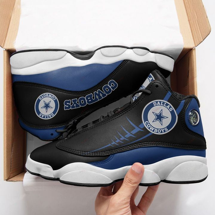 Ideafootwear Dallas Cowboys AJ13 Sneakers Shoes For Men And Women 36