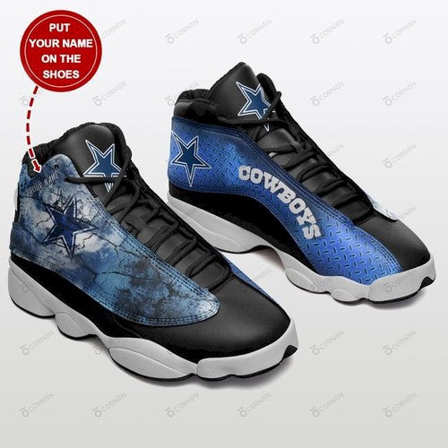 Ideafootwear Dallas Cowboys AJ13 Sneakers Shoes For Men And Women 44