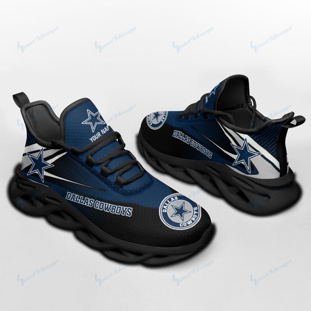 Ideafootwear Dallas Cowboys Max Soul Shoes Sneakers For Men And Women 195