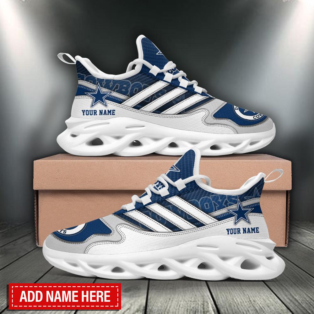 Ideafootwear Dallas Cowboys Max Soul Shoes Sneakers For Men And Women 172