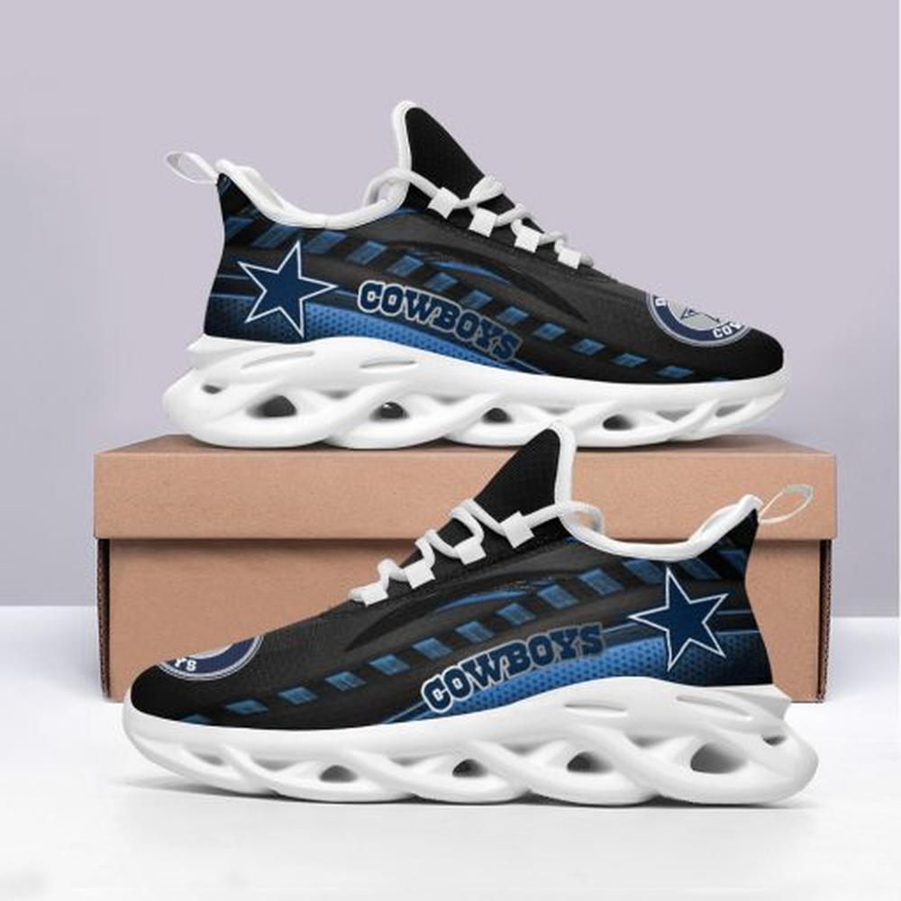 Ideafootwear Dallas Cowboys Max Soul Shoes Sneakers For Men And Women 286