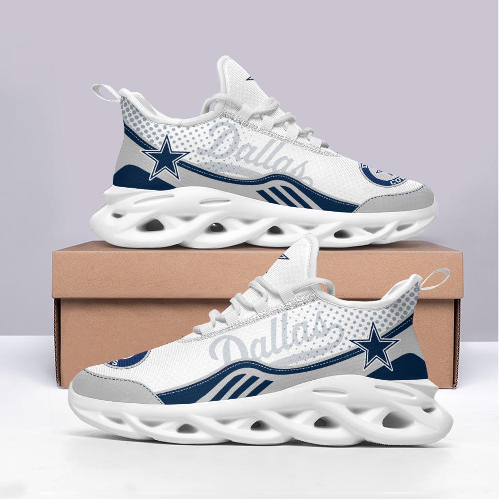 Ideafootwear Dallas Cowboys Max Soul Shoes Sneakers For Men And Women 115