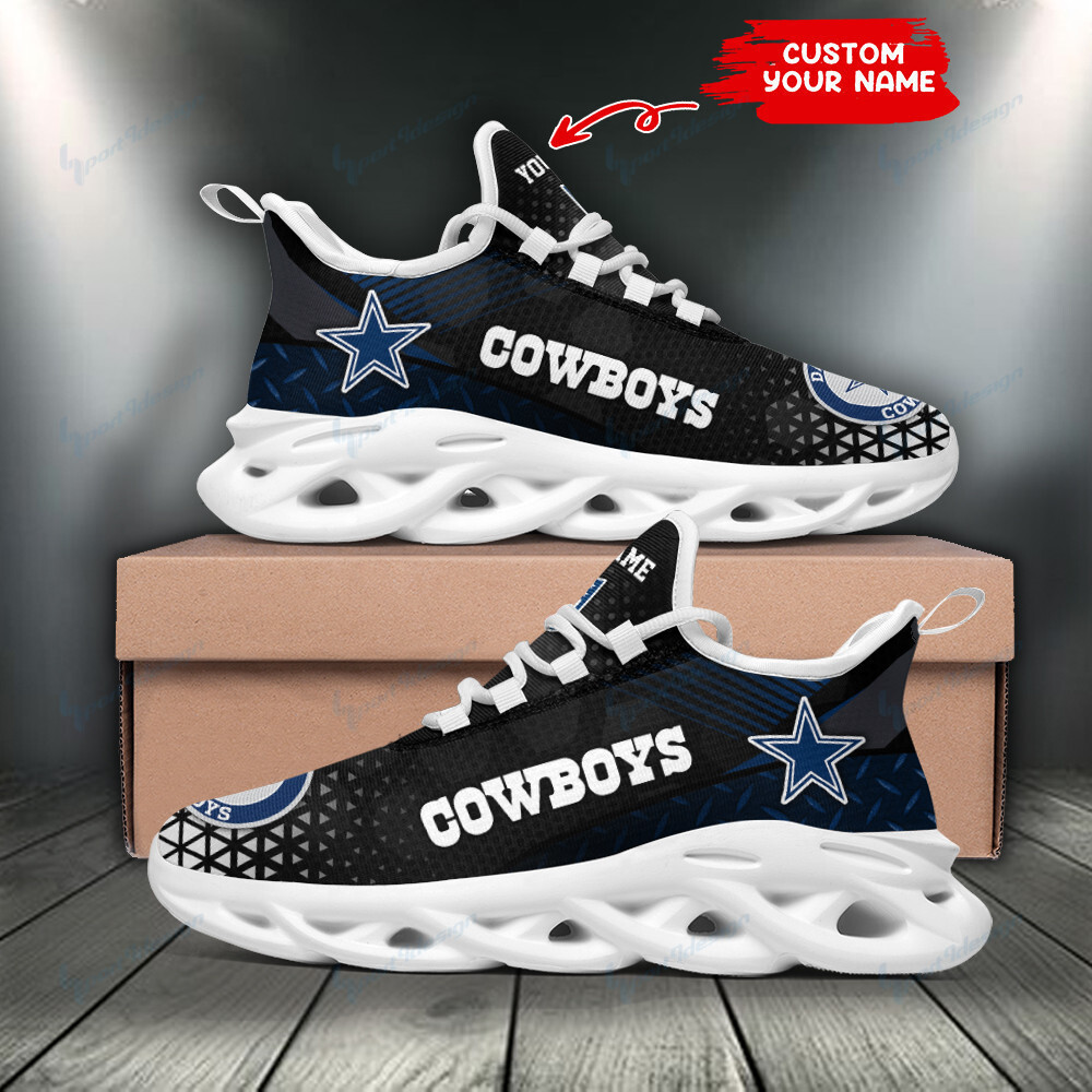 Ideafootwear Dallas Cowboys Max Soul Shoes Sneakers For Men And Women 245