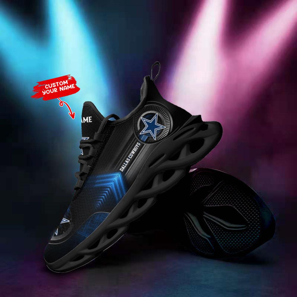 Ideafootwear Dallas Cowboys Max Soul Shoes Sneakers For Men And Women 200