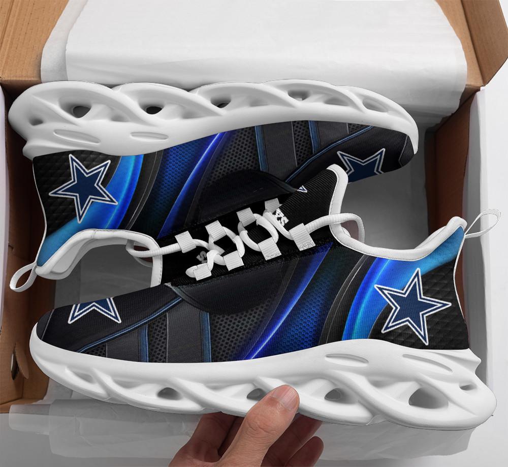 Ideafootwear Dallas Cowboys Max Soul Shoes Sneakers For Men And Women 41