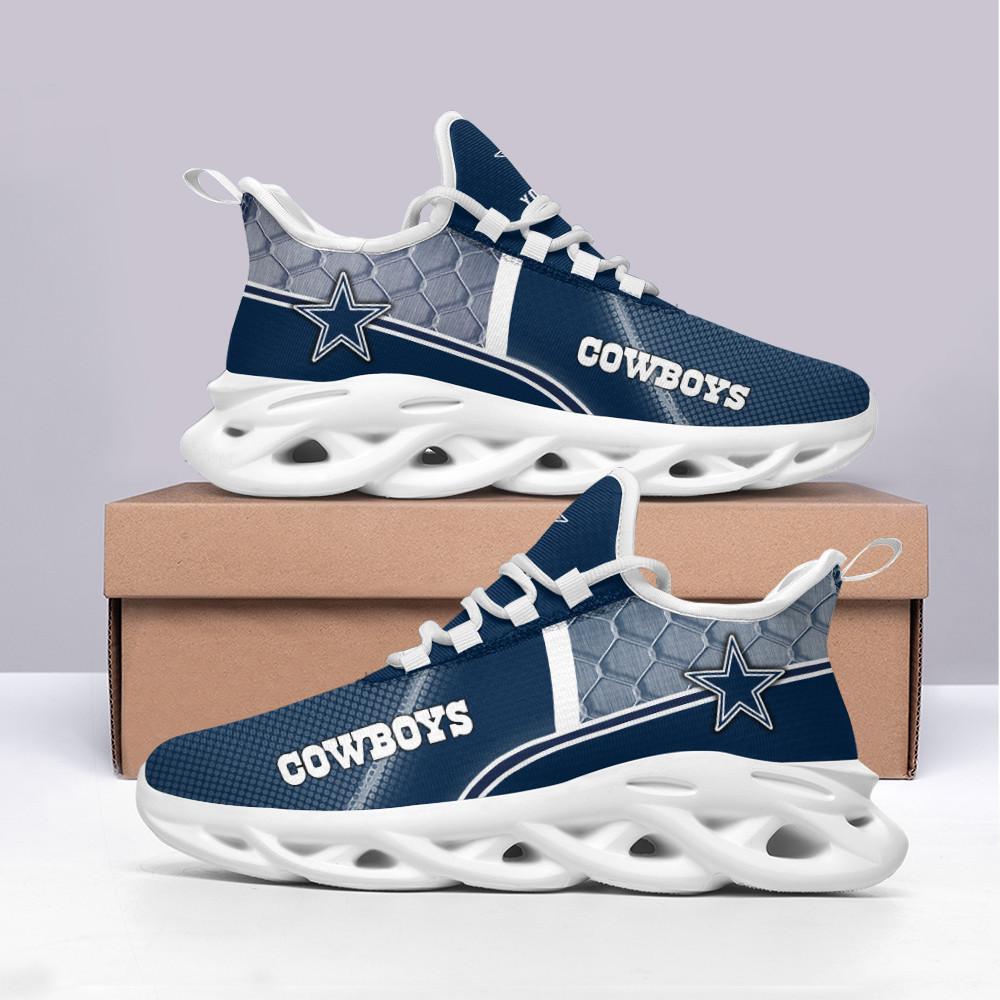 Ideafootwear Dallas Cowboys Max Soul Shoes Sneakers For Men And Women 173
