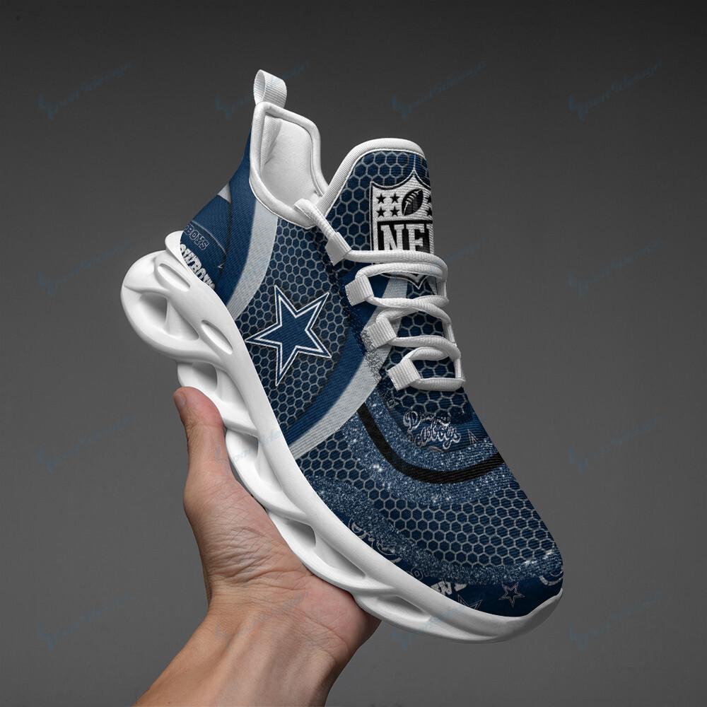 Ideafootwear Dallas Cowboys Max Soul Shoes Sneakers For Men And Women 107
