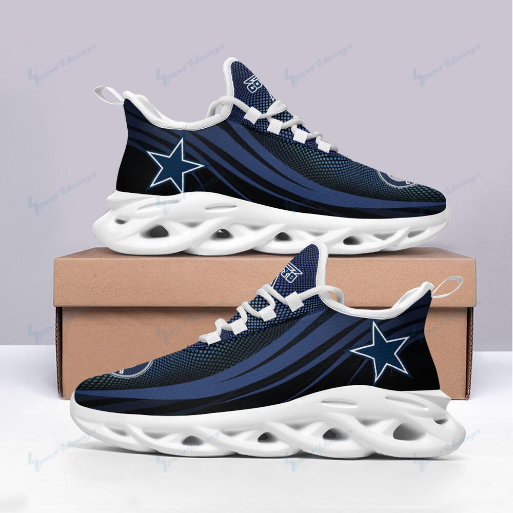 Ideafootwear Dallas Cowboys Max Soul Shoes Sneakers For Men And Women 96