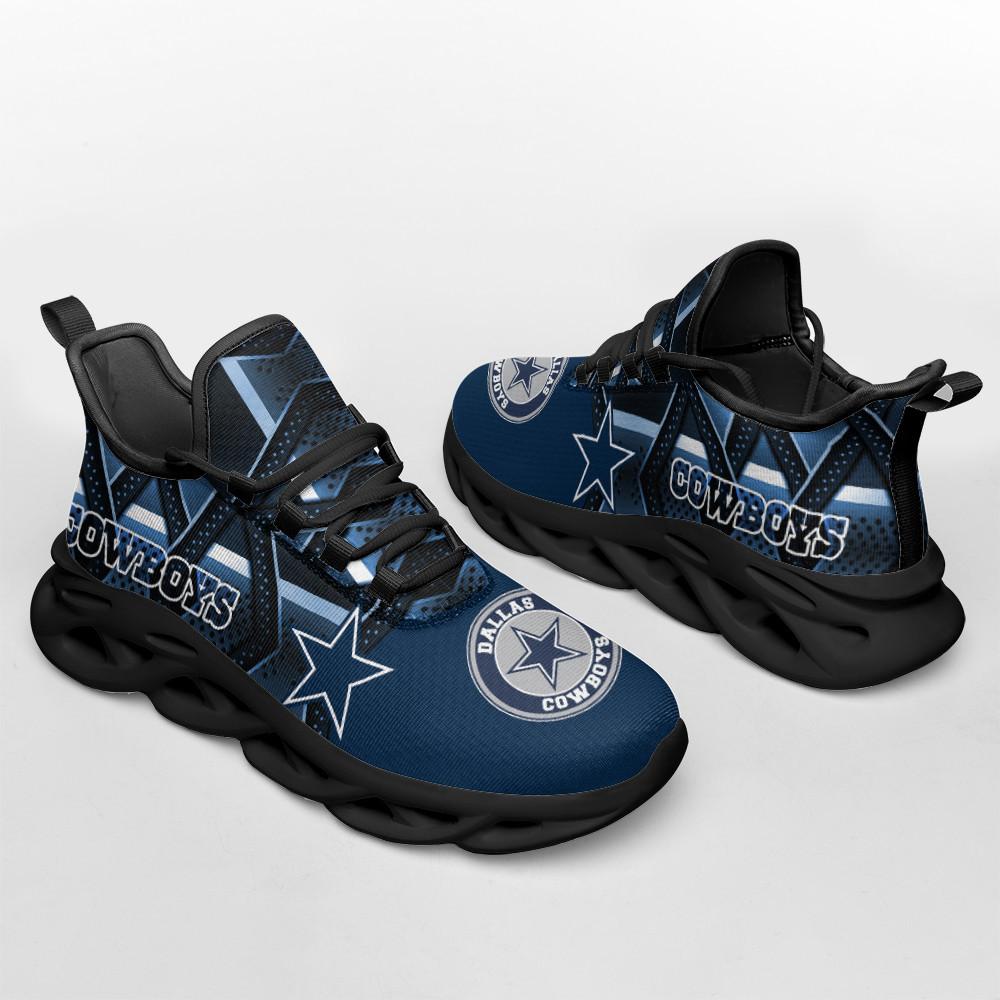Ideafootwear Dallas Cowboys Max Soul Shoes Sneakers For Men And Women 82
