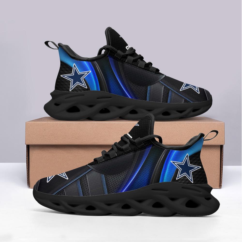 Ideafootwear Dallas Cowboys Max Soul Shoes Sneakers For Men And Women 41
