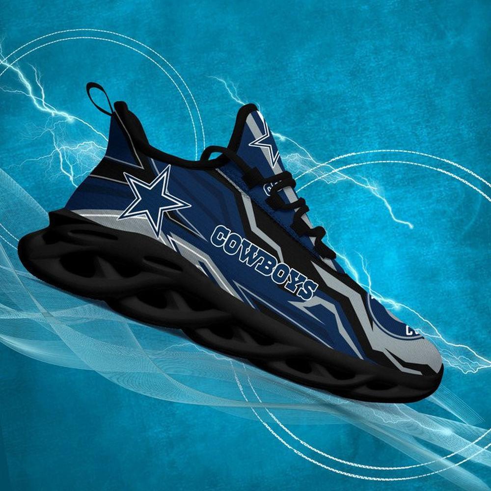 Ideafootwear Dallas Cowboys Max Soul Shoes Sneakers For Men And Women 11