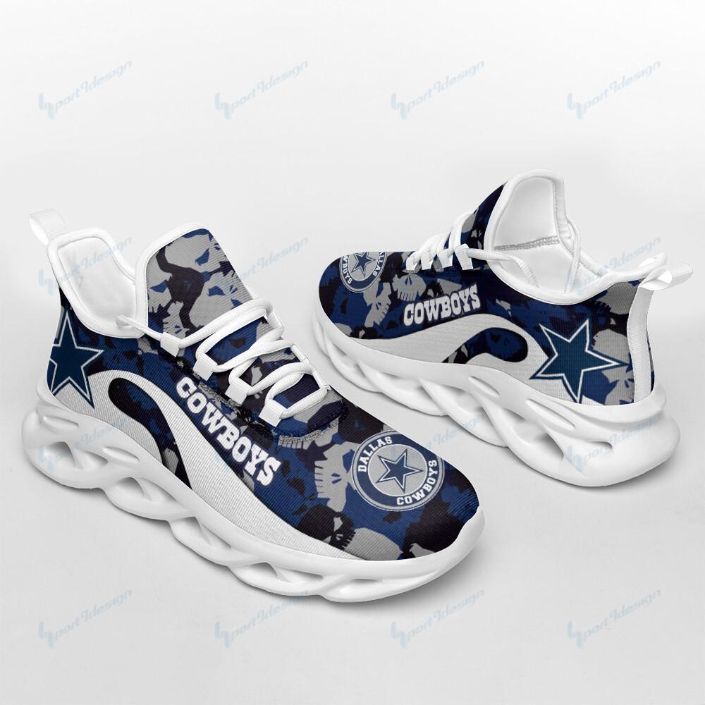 Ideafootwear Dallas Cowboys Max Soul Shoes Sneakers For Men And Women 94