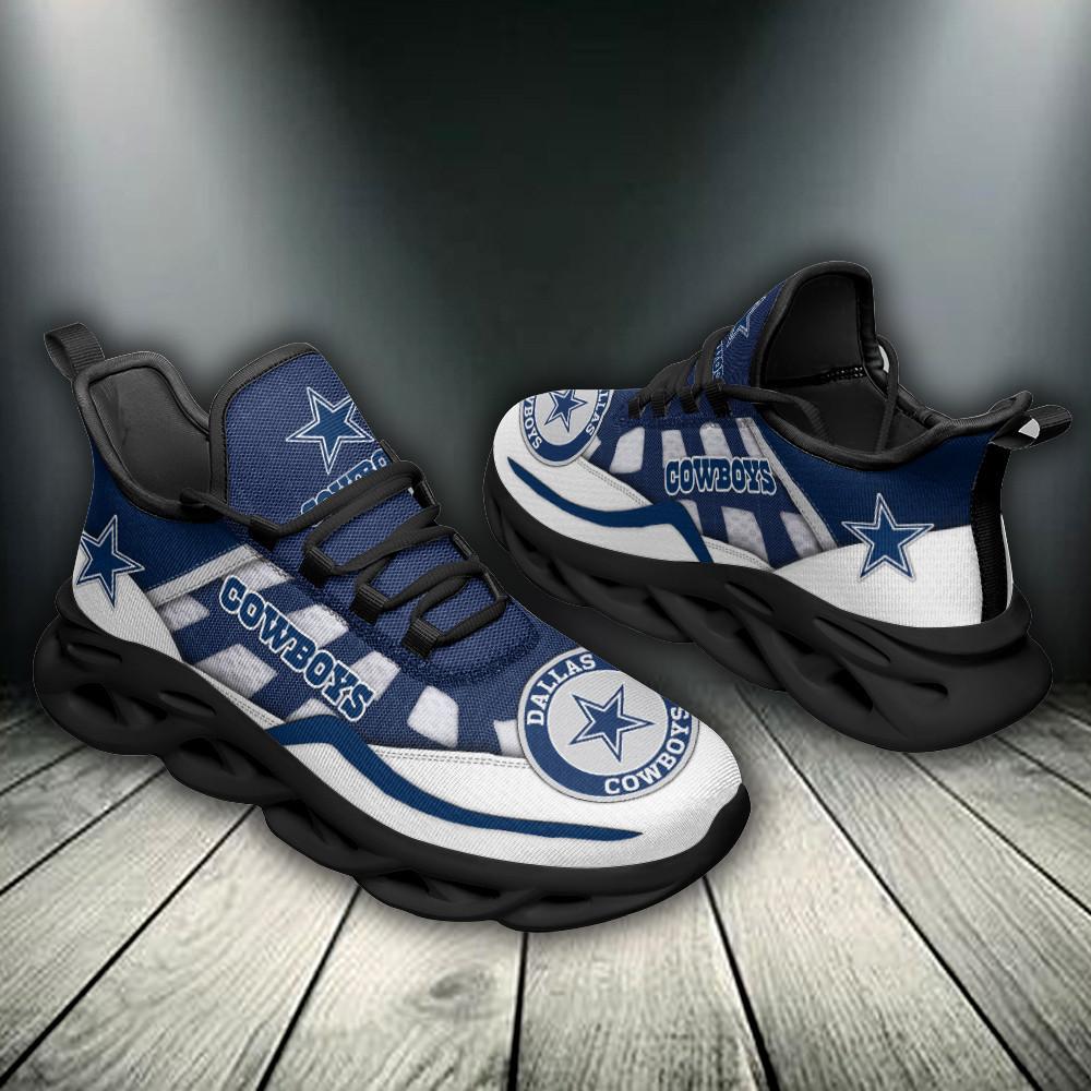 Ideafootwear Dallas Cowboys Max Soul Shoes Sneakers For Men And Women 63