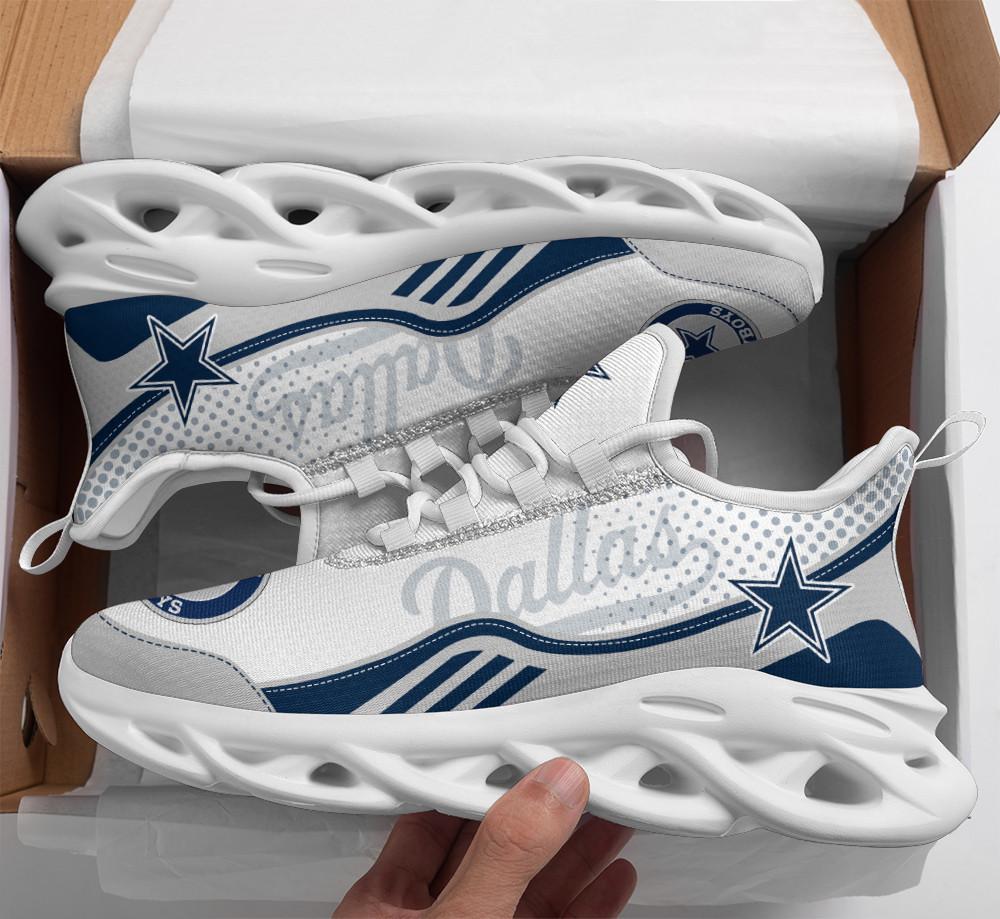 Ideafootwear Dallas Cowboys Max Soul Shoes Sneakers For Men And Women 115