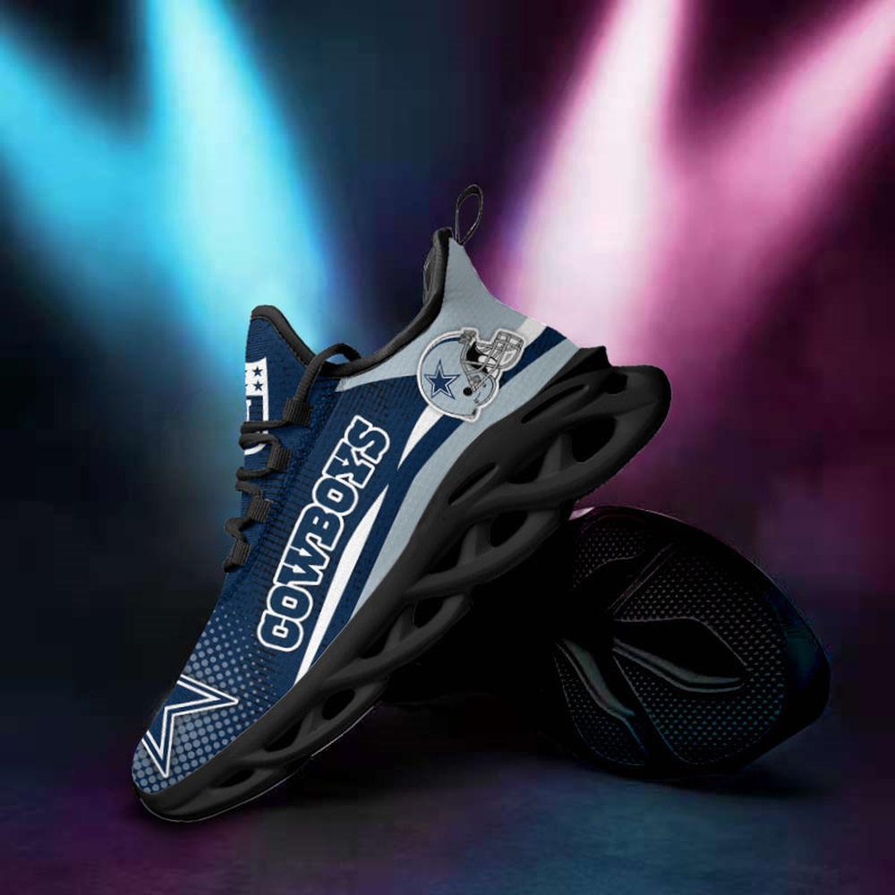 Ideafootwear Dallas Cowboys Max Soul Shoes Sneakers For Men And Women 89