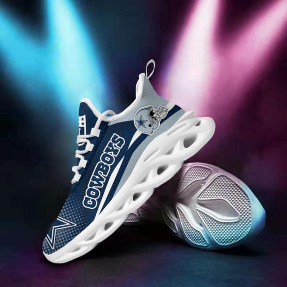 Ideafootwear Dallas Cowboys Max Soul Shoes Sneakers For Men And Women 89