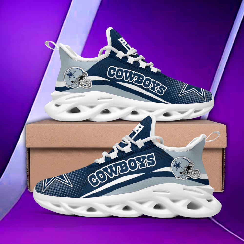 Ideafootwear Dallas Cowboys Max Soul Shoes Sneakers For Men And Women 89