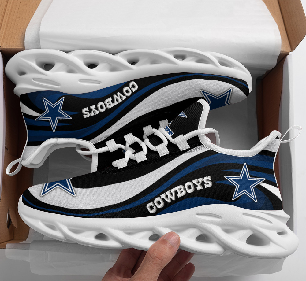 Ideafootwear Dallas Cowboys Max Soul Shoes Sneakers For Men And Women 47