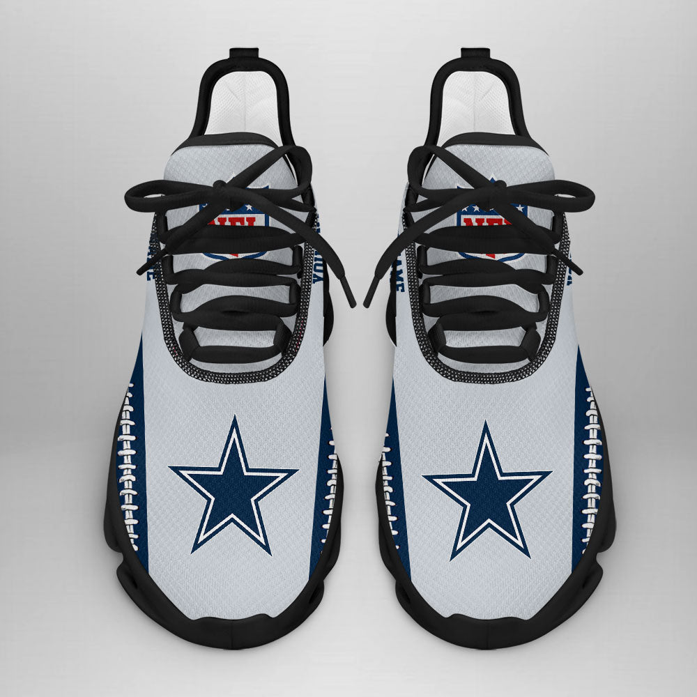 Ideafootwear Dallas Cowboys Max Soul Shoes Sneakers For Men And Women 147