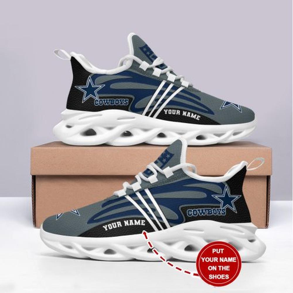 Ideafootwear Dallas Cowboys Max Soul Shoes Sneakers For Men And Women 211