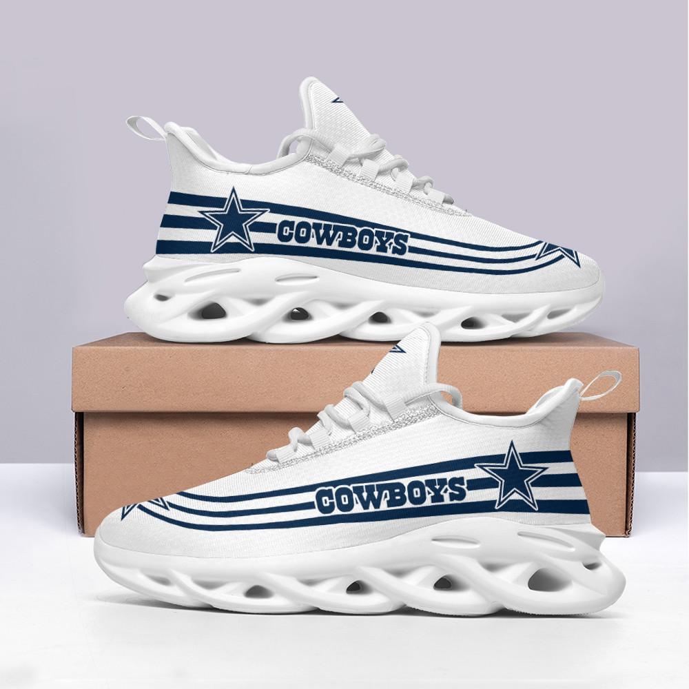 Ideafootwear Dallas Cowboys Max Soul Shoes Sneakers For Men And Women 50