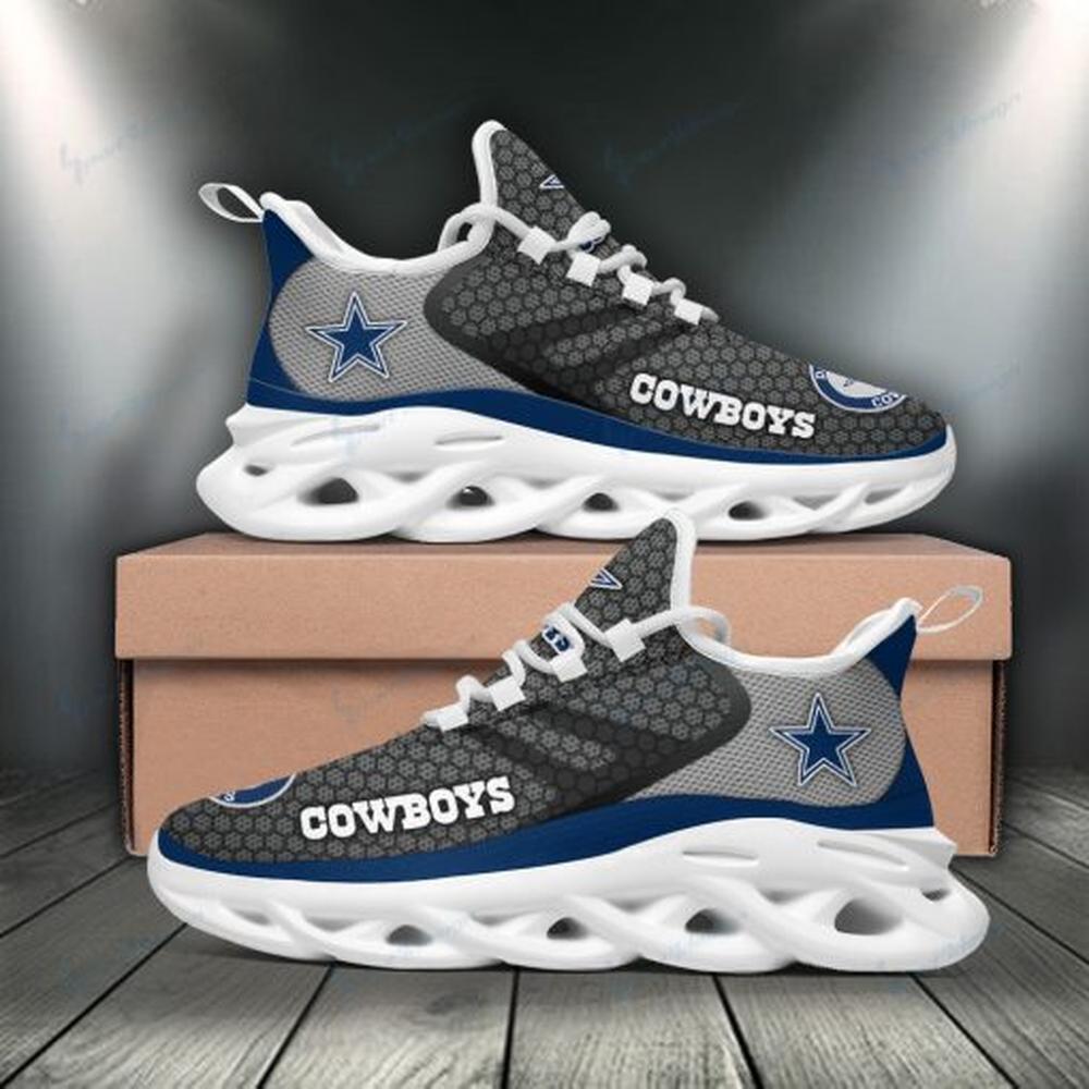 Ideafootwear Dallas Cowboys Max Soul Shoes Sneakers For Men And Women 87