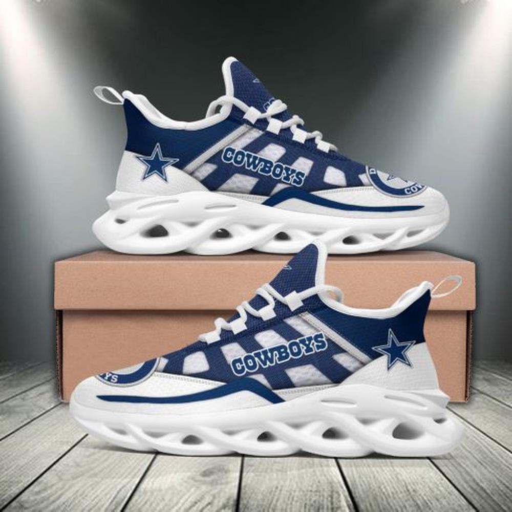 Ideafootwear Dallas Cowboys Max Soul Shoes Sneakers For Men And Women 63