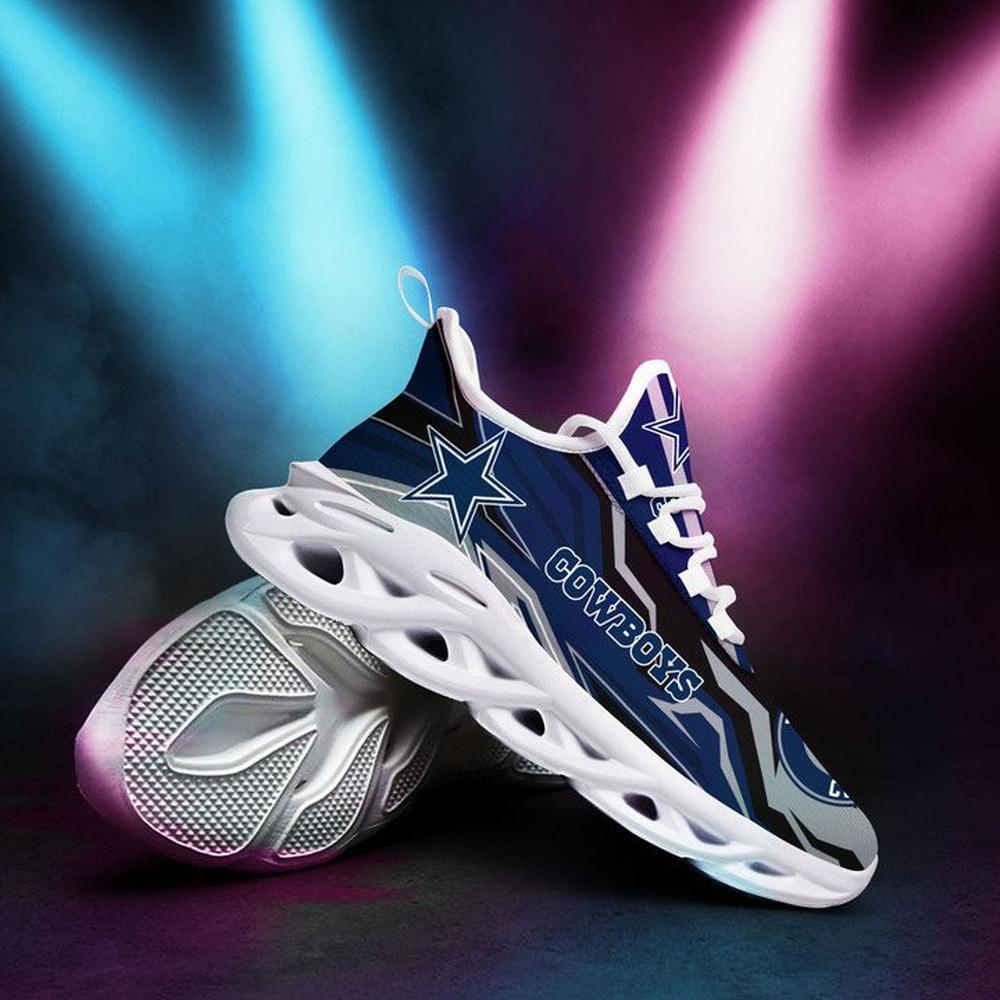 Ideafootwear Dallas Cowboys Max Soul Shoes Sneakers For Men And Women 11