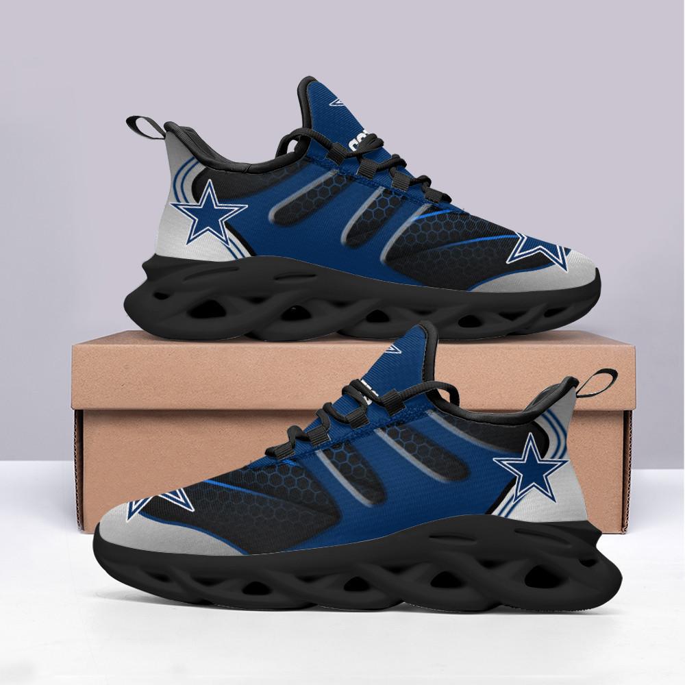 Ideafootwear Dallas Cowboys Max Soul Shoes Sneakers For Men And Women 109