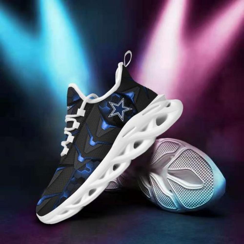Ideafootwear Dallas Cowboys Max Soul Shoes Sneakers For Men And Women 1