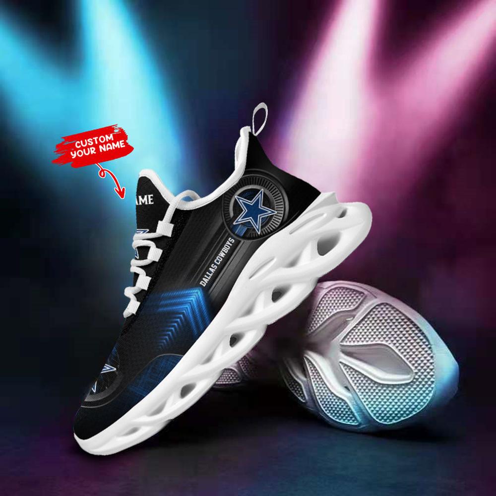 Ideafootwear Dallas Cowboys Max Soul Shoes Sneakers For Men And Women 200