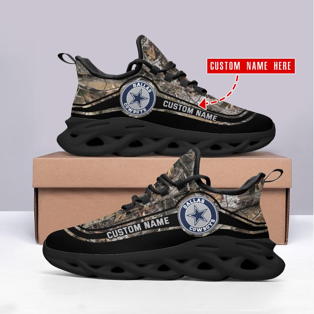 Ideafootwear Dallas Cowboys Max Soul Shoes Sneakers For Men And Women 203