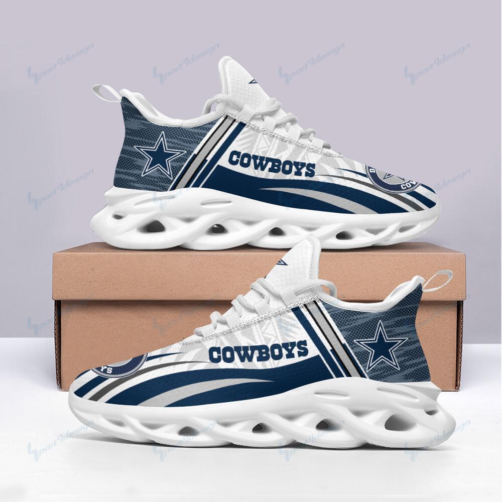 Ideafootwear Dallas Cowboys Max Soul Shoes Sneakers For Men And Women 90