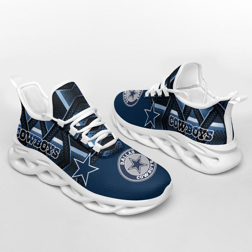 Ideafootwear Dallas Cowboys Max Soul Shoes Sneakers For Men And Women 82