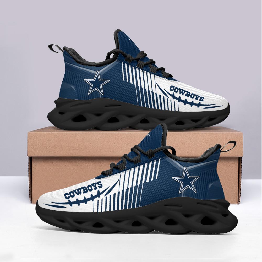 Ideafootwear Dallas Cowboys Max Soul Shoes Sneakers For Men And Women 88