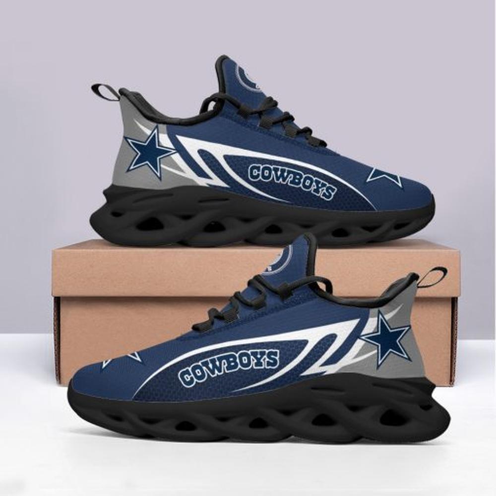 Ideafootwear Dallas Cowboys Max Soul Shoes Sneakers For Men And Women 52