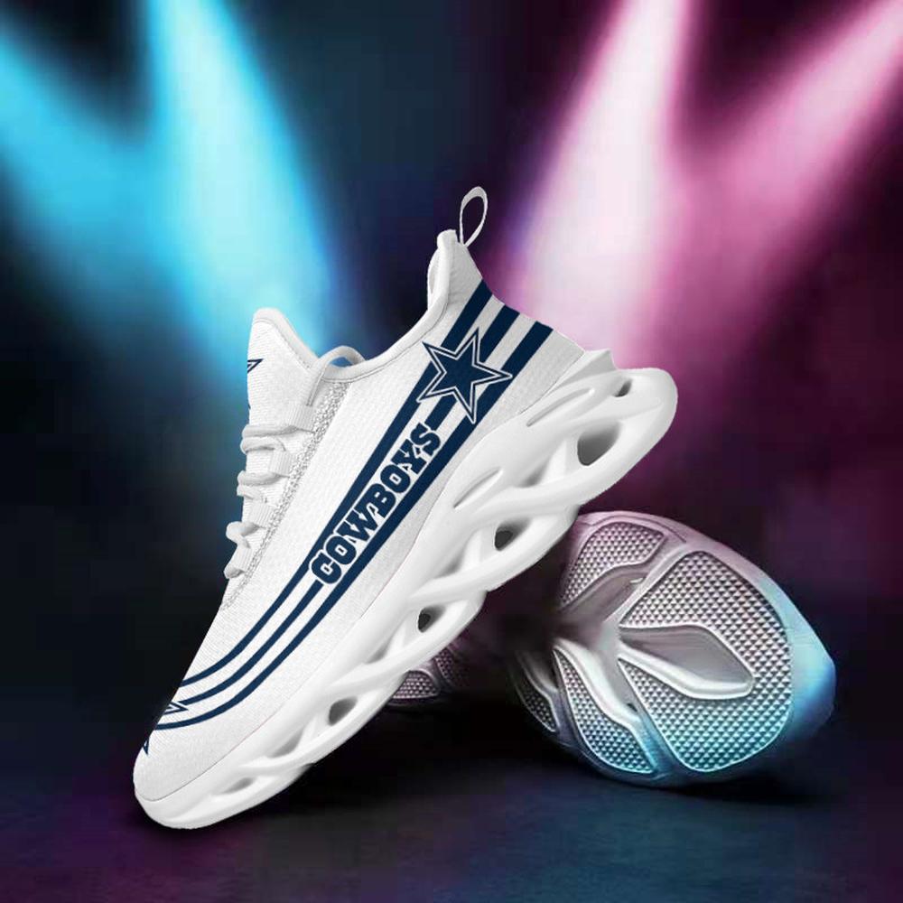 Ideafootwear Dallas Cowboys Max Soul Shoes Sneakers For Men And Women 50