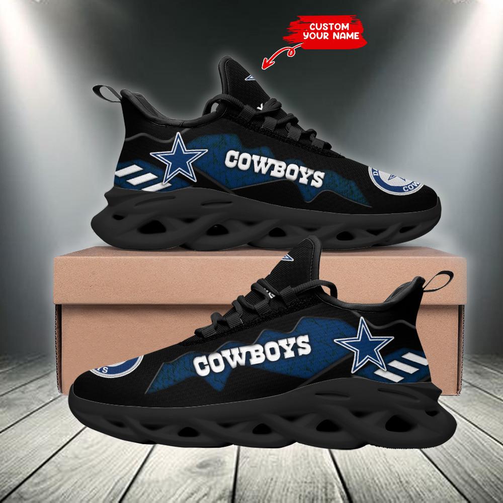 Ideafootwear Dallas Cowboys Max Soul Shoes Sneakers For Men And Women 220