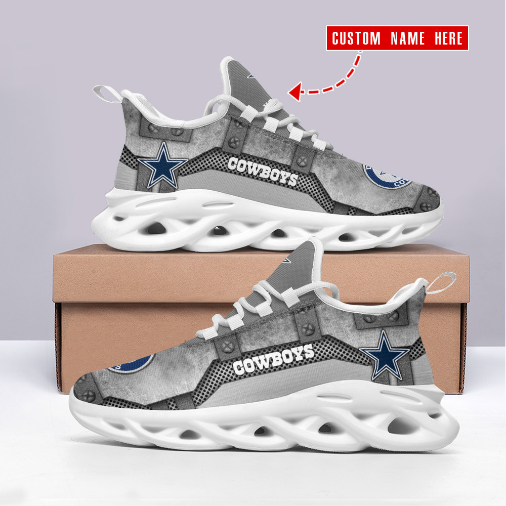 Ideafootwear Dallas Cowboys Max Soul Shoes Sneakers For Men And Women 236