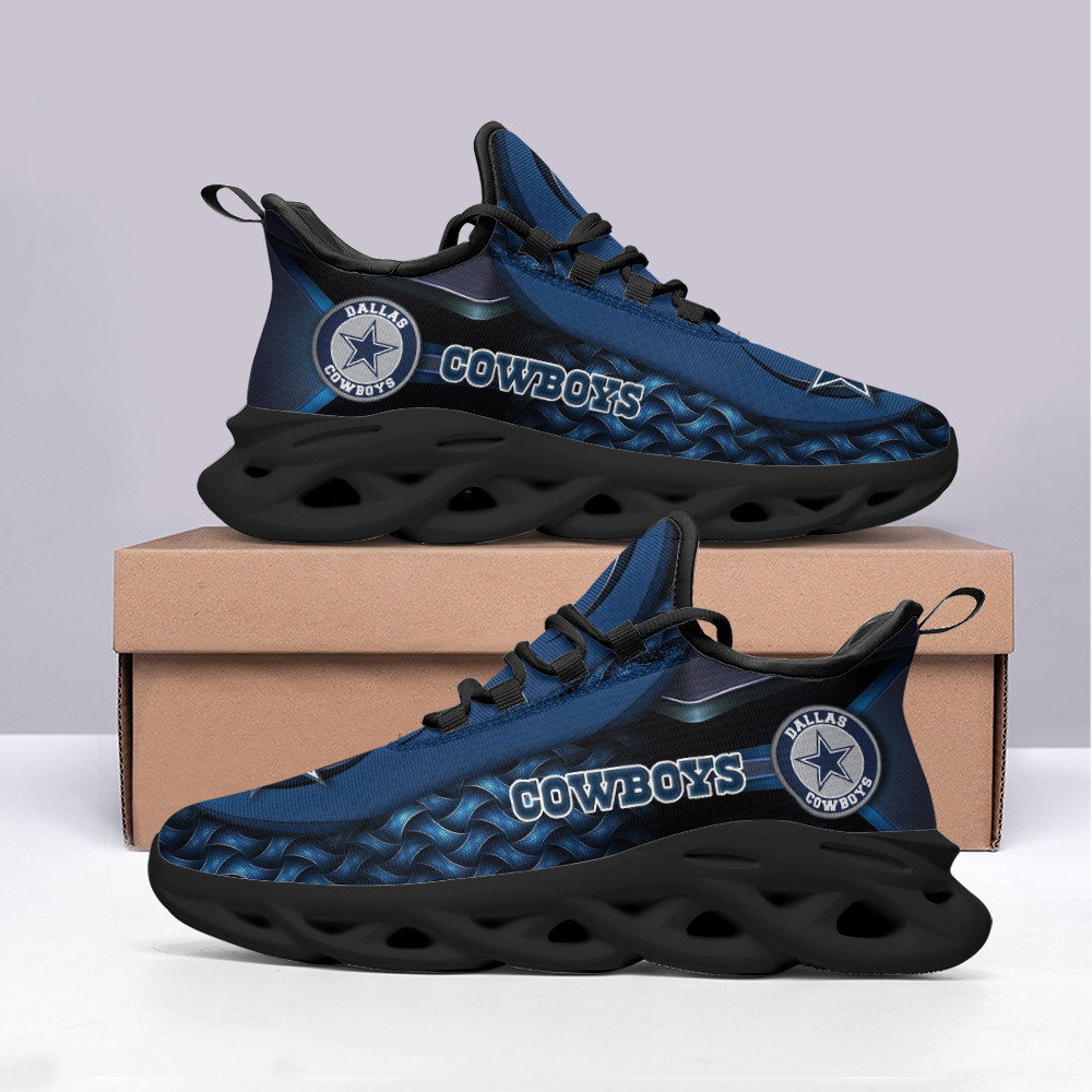 Ideafootwear Dallas Cowboys Max Soul Shoes Sneakers For Men And Women 54